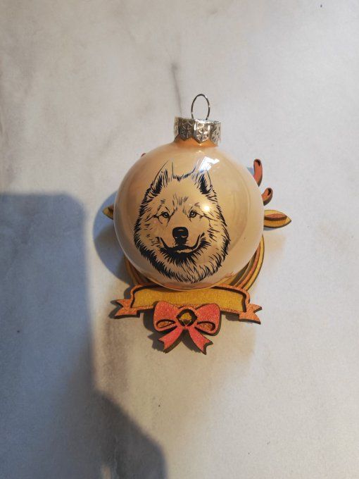 Boule de Noël en verre