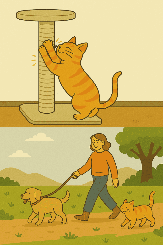 L'usure des griffes naturels L'usure des griffes naturels